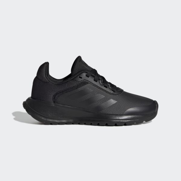 Hot Black Adidas Tensaur Run Shoes