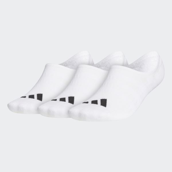 Adidas White No-Show Socks 3 Pairs