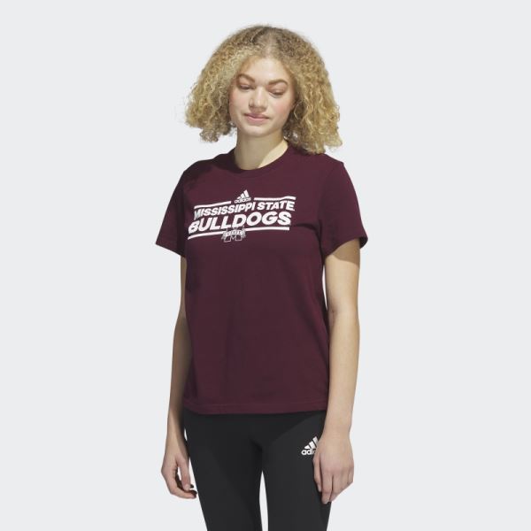 Adidas Playmaker Short Sleeve Tee Maroon