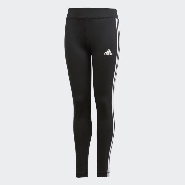 Black Training Equipment 3-Stripes Tights Adidas