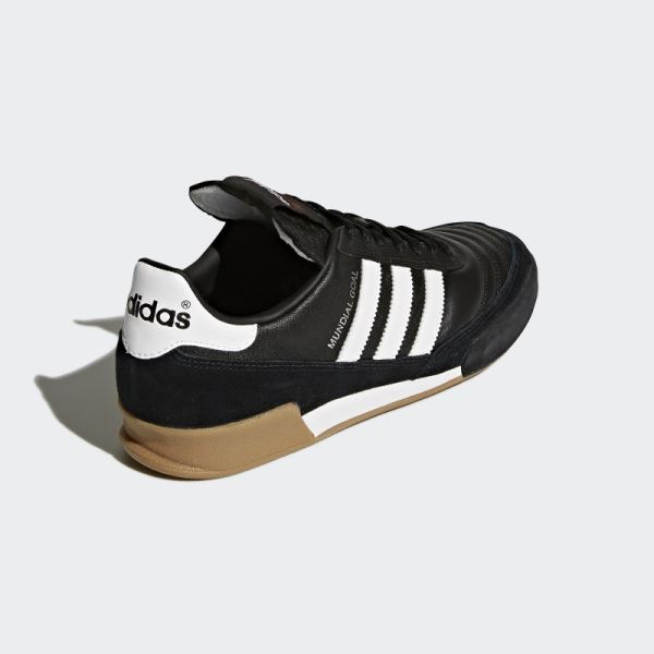 Black Adidas Mundial Goal Shoes