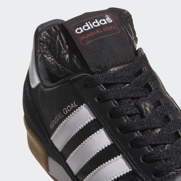 Black Adidas Mundial Goal Shoes