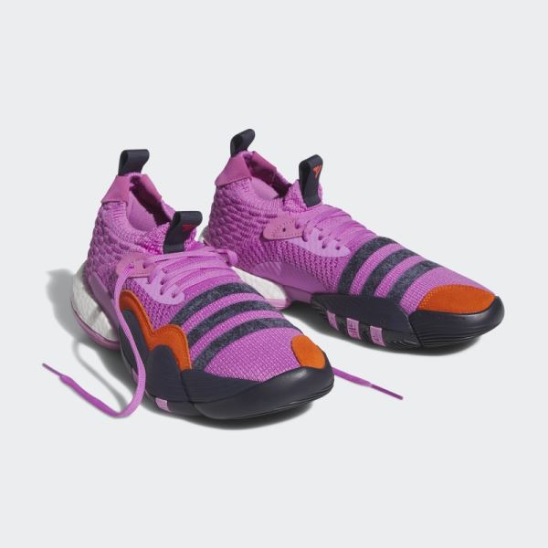 Lilac Adidas Trae Young 2.0 Shoes