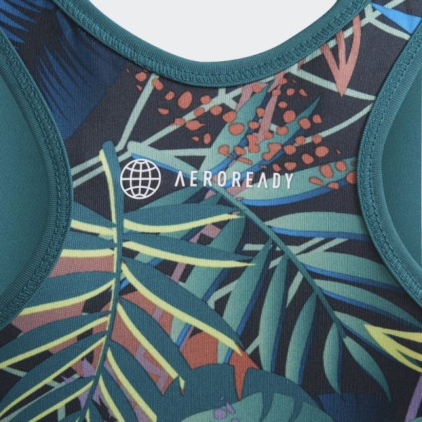 Teal Adidas x Disney Lion King Bra Fashion