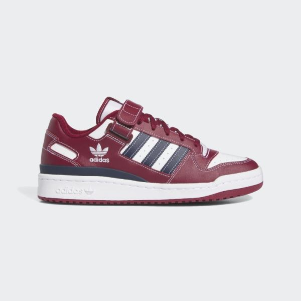 Adidas Coll Burgundy Forum Low Shoes