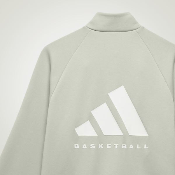 Adidas Basketball Track Top Fashion Green