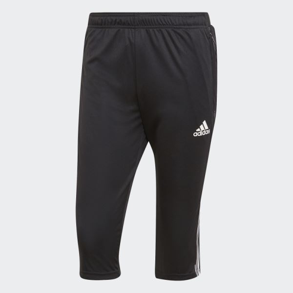 Tiro 21 3/4 Pants Black Adidas