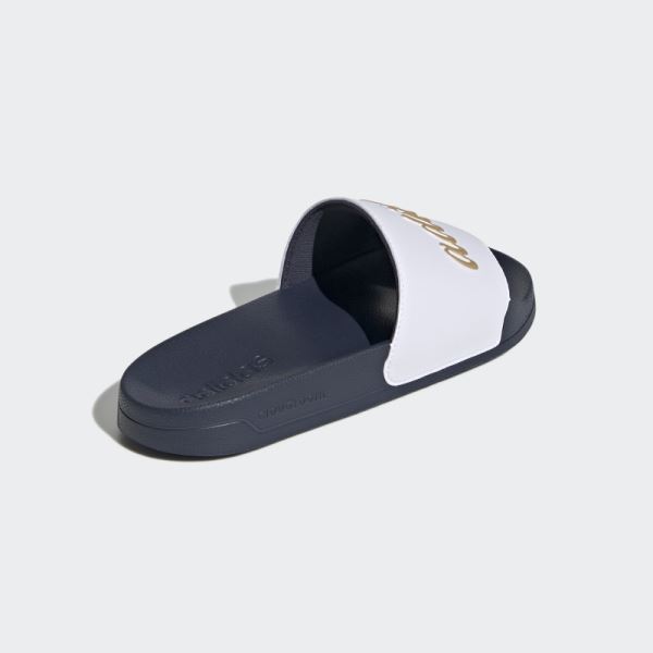 Adidas Adilette Shower Slides Gold Metallic