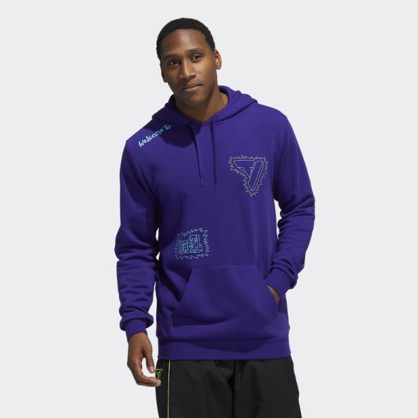 Adidas Trae Hoodie Purple