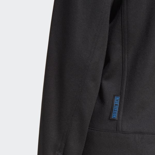 Blue Version Club Track Jacket Black Adidas