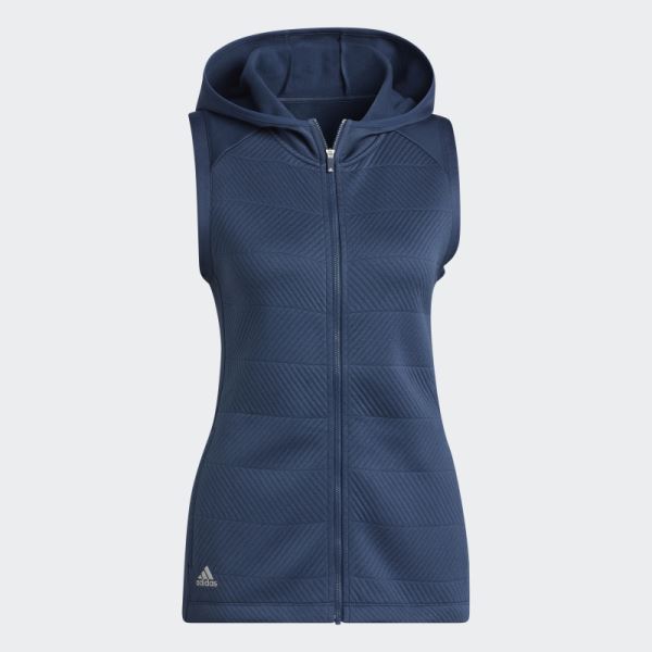 Adidas Navy COLD.RDY Full-Zip Vest