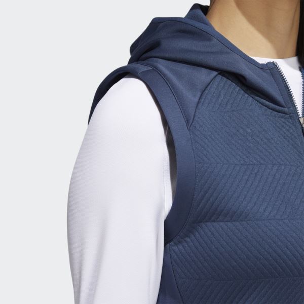 Adidas Navy COLD.RDY Full-Zip Vest