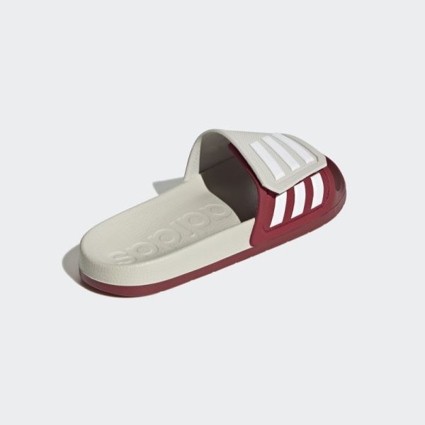 Maroon Adidas Adilette TND Slides