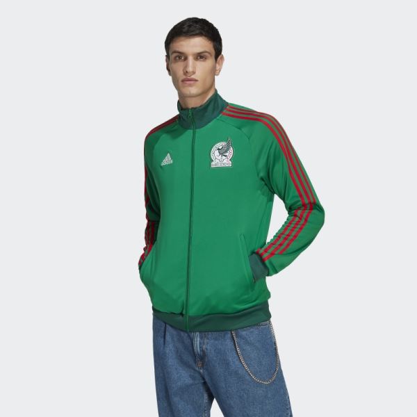 Mexico 3-Stripes Track Top Adidas Green