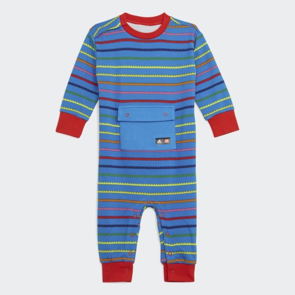 Blue Hot Adidas x Classic LEGO Bodysuit