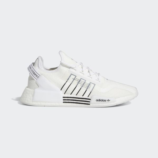 Fashion Adidas NMD-R1 V2 Shoes Black