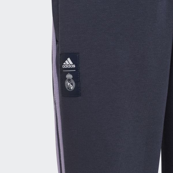 Night Navy Real Madrid Sweat Tracksuit Bottoms Adidas