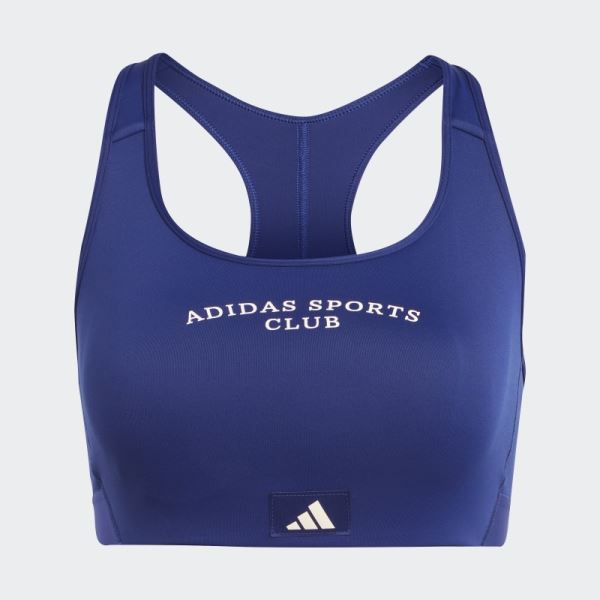 Adidas Sports Club Medium-Support Bra Victory Blue