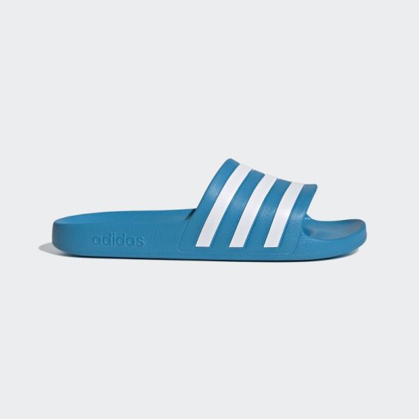 Adilette Aqua Slides Blue Adidas