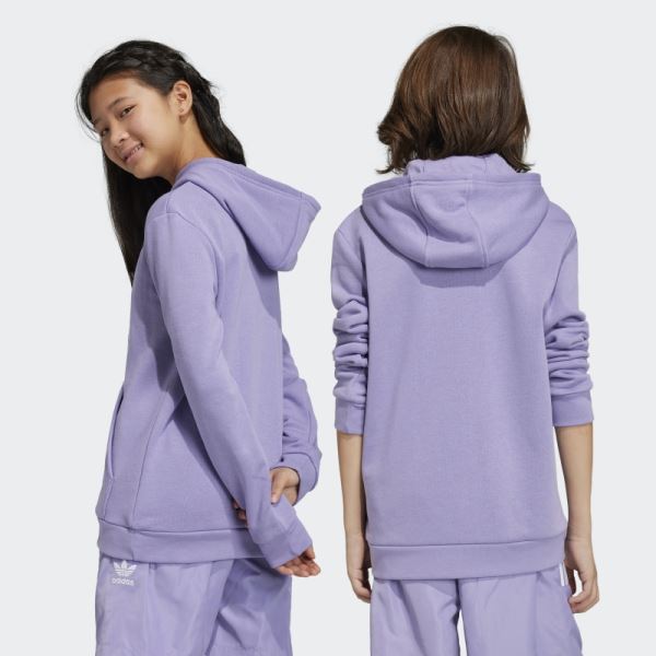 Trefoil Hoodie Adidas Lilac