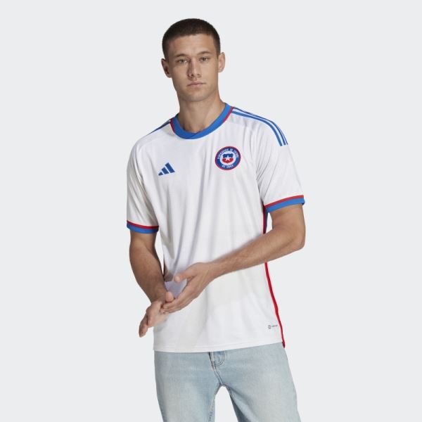 White Chile 22 Away Jersey Adidas