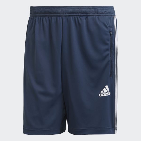 Primeblue Designed 2 Move Sport 3-Stripes Shorts Navy Adidas