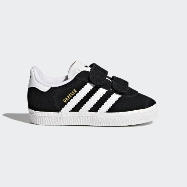 Adidas Gazelle Shoes Black/White