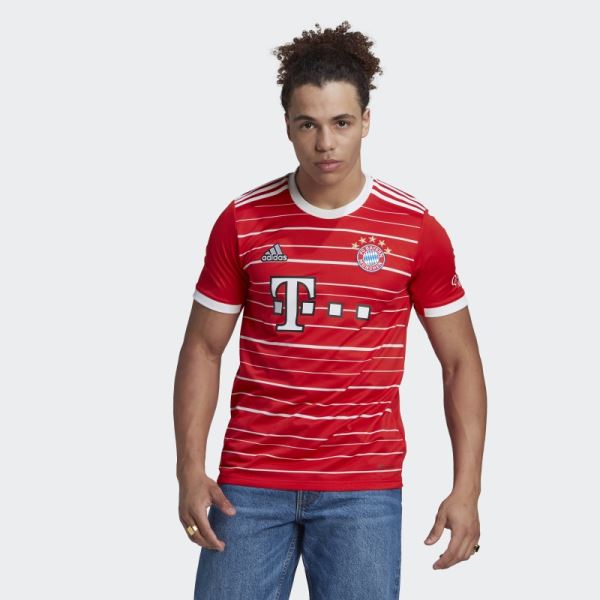 FC Bayern 22/23 Home Jersey Red Adidas