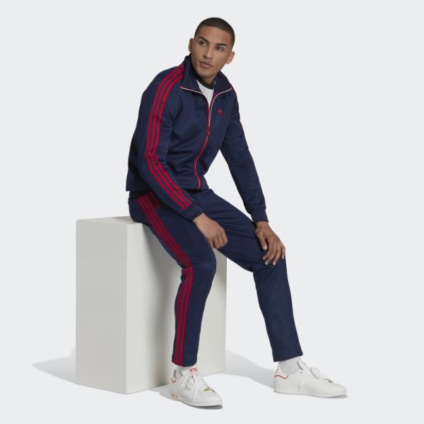 White Adidas Beckenbauer Track Pants Fashion