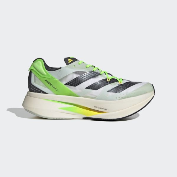 Yellow Adidas Adizero Prime X Shoes