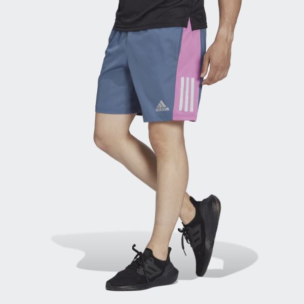 Steel Own the Run Shorts Adidas