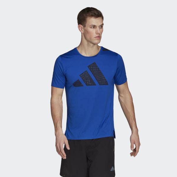 Royal Blue Hot Best of Adidas Training Tee