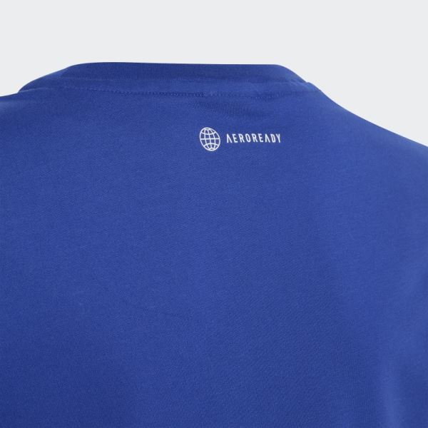 Adidas AEROREADY Graphic T-Shirt Blue