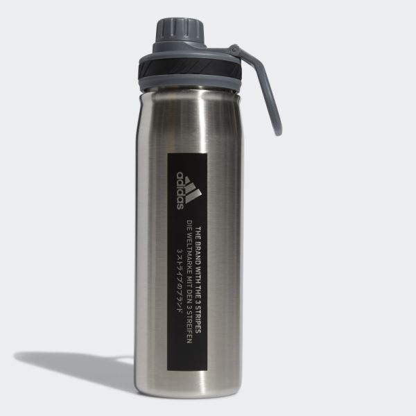 Clear Steel Metal Bottle 600 ML Adidas