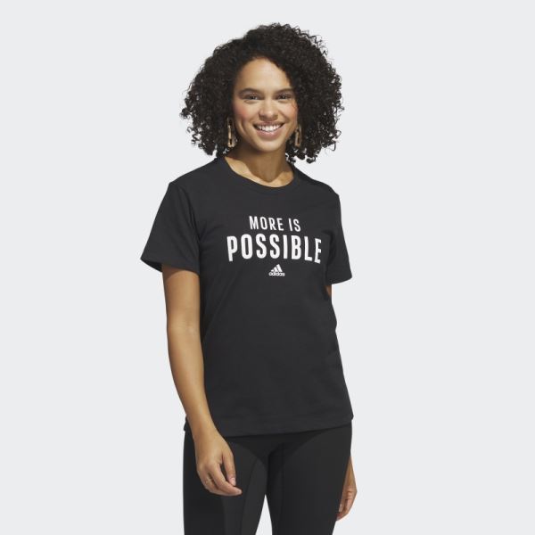 Black Possible Tee Adidas