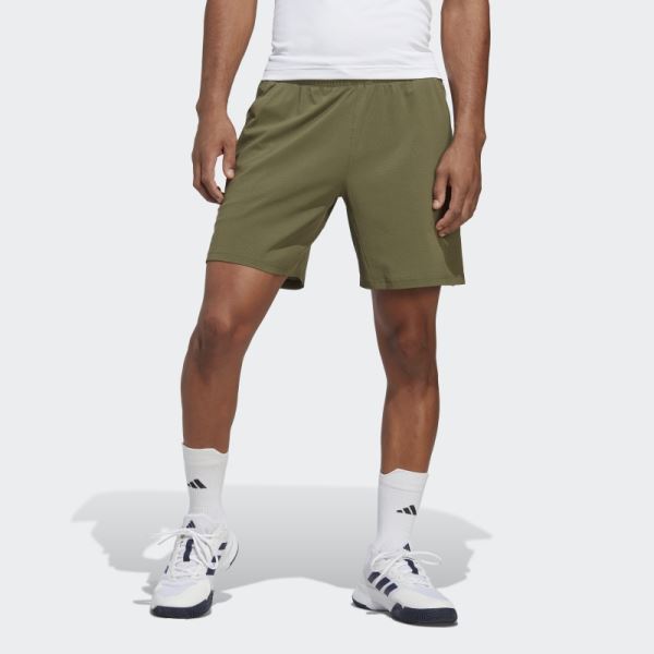 Olive Ergo Tennis Shorts Adidas