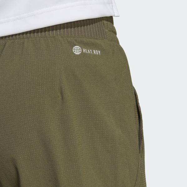 Olive Ergo Tennis Shorts Adidas