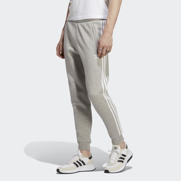 Medium Grey Adicolor Classics 3-Stripes Pants Adidas