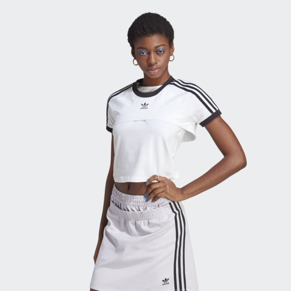 Adidas White Always Original T-Shirt