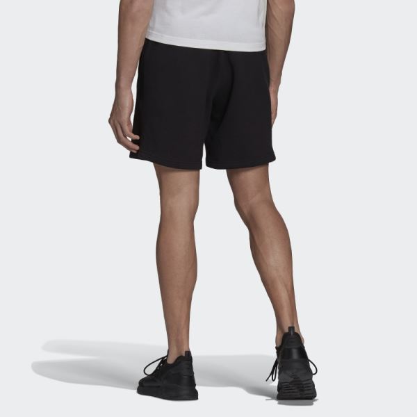 Black Adicolor Trefoil Shorts Adidas