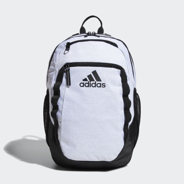 Adidas White Excel Backpack