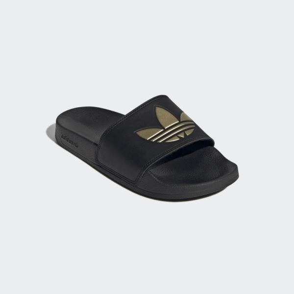 Black Adidas Adilette Lite Slides