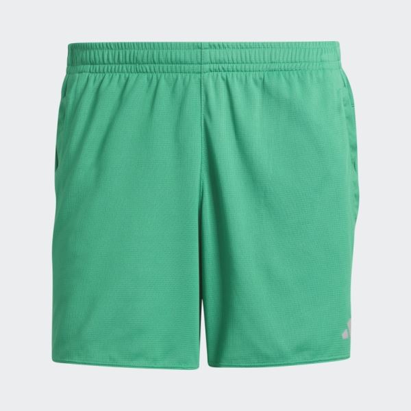 Run Icons 3 Bar Logo Shorts Court Green Adidas