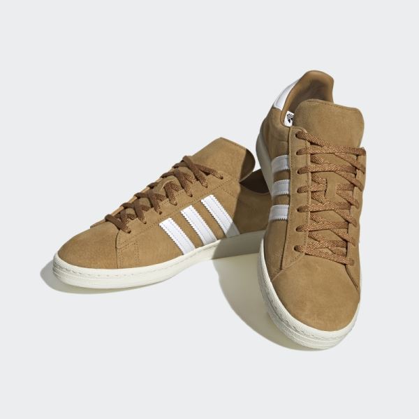 White Adidas Campus 80s Shoes