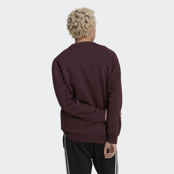 Adicolor Classics 3-Stripes Crew Sweatshirt Adidas Maroon