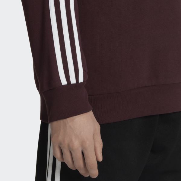 Adicolor Classics 3-Stripes Crew Sweatshirt Adidas Maroon