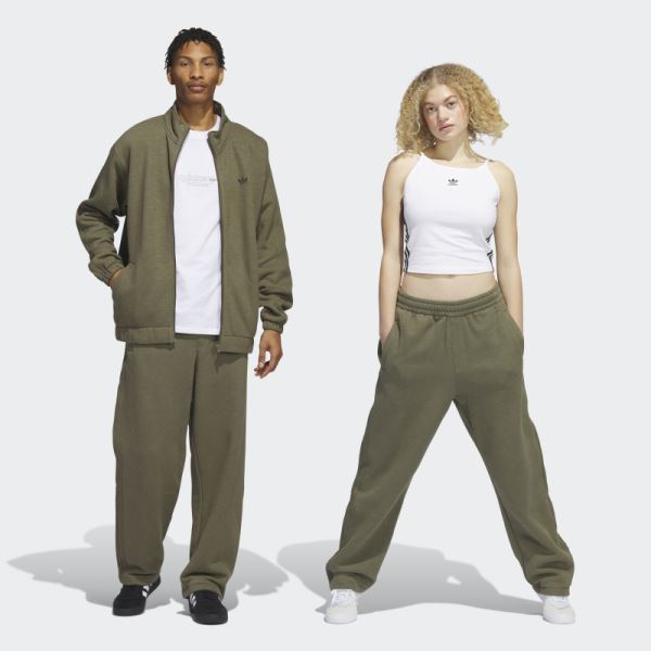 Skateboarding SST Track Pants (Gender Neutral) Olive Adidas