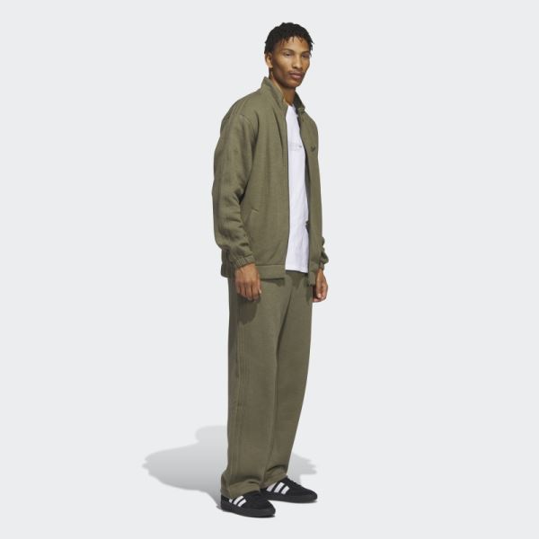 Skateboarding SST Track Pants (Gender Neutral) Olive Adidas