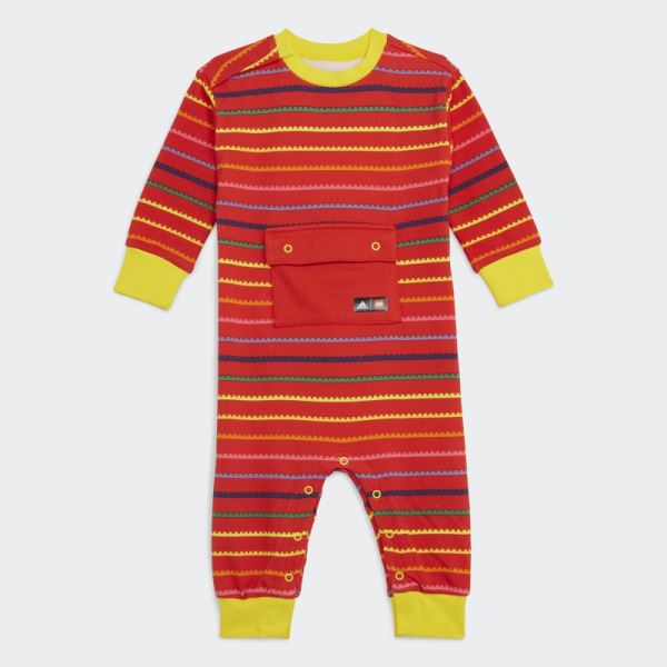 Adidas x Classic LEGO Bodysuit Fashion Red