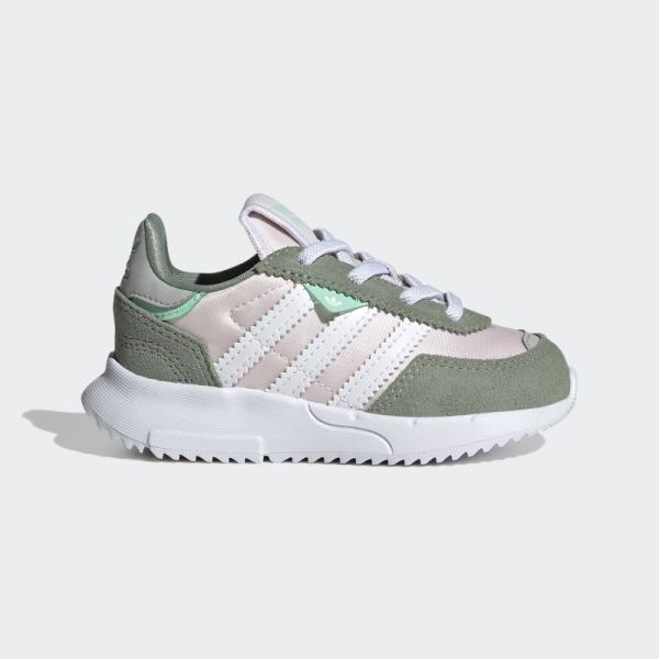 Silver Green Adidas Retropy F2 Shoes